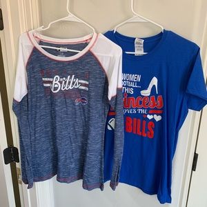 Bundle: (2) Buffalo Bills shirts